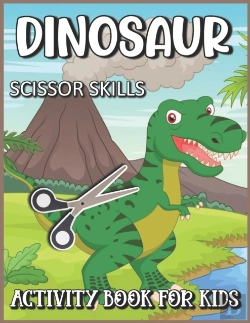 Bertrand.pt - Dinosaur Scissor Skills Activity Book For Kids