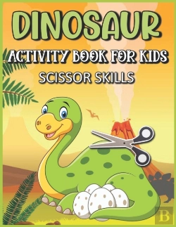 Bertrand.pt - Dinosaur Scissor Skills Activity Book For Kids