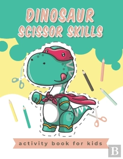 Bertrand.pt - Dinosaur Scissor Skills Activity Book For Kids