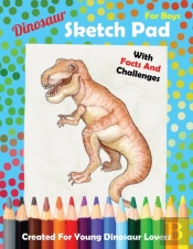 Dinosaur Sketch Pad For Boys