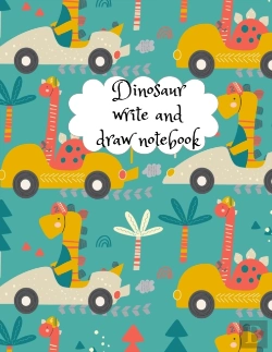 Bertrand.pt - Dinosaur Write And Draw Notebook