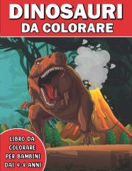 Dinosauri Libro Da Colorare Per Bambini