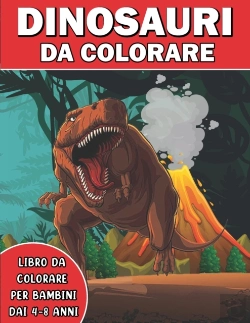 Bertrand.pt - Dinosauri Libro Da Colorare Per Bambini