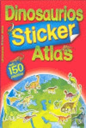 Dinosaurios Atlas (Sticker) (+150 Pegatinas)