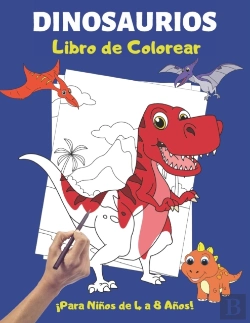 Bertrand.pt - Dinosaurios Libro De Colorear Para Ninos De 4 A 8 Anos