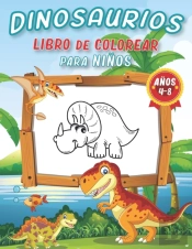 Dinosaurios Libro Para Colorear Para Ninos De 4-8 Anos