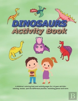 Bertrand.pt - Dinosaurs Activity Book For Kids Ages 3-8