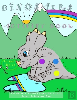 Bertrand.pt - Dinosaurs Activity Book For Kids Ages 4-8