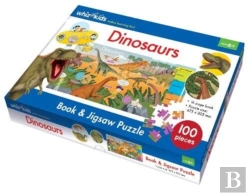 Bertrand.pt - Dinosaurs Book And Jigsaw Puzzle