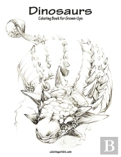 Dinosaurs Coloring Book For Grown-Ups 1