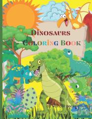 Dinosaurs Coloring Book