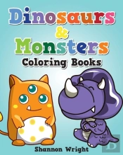 Dinosaurs & Monsters Coloring Book