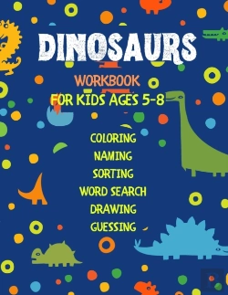 Bertrand.pt - Dinosaurs Workbook For Kids