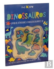 Dinossauros - Livro de Atividades com Autocolantes 3D