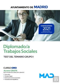 Bertrand.pt - Diplomado/A Trabajos Sociales Del Ayuntamiento De Madrid. Test Del Temario Grupo I