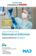 Diplomado Enfermeria Madrid Acceso Libre Temario Vol 2