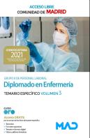 Diplomado Enfermeria Madrid Acceso Libre Temario Vol 3