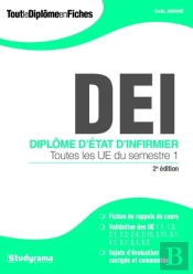 Diplôme D'Etat D'Infirmier ; Toutes Les Ue Du Semestre 1