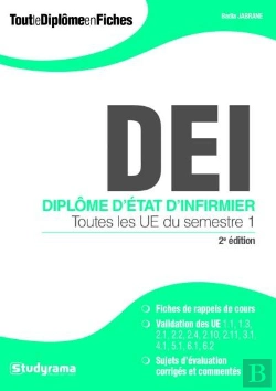 Bertrand.pt - Diplôme D'Etat D'Infirmier ; Toutes Les Ue Du Semestre 1