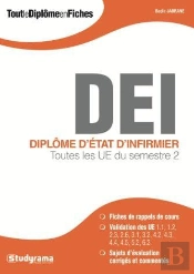 Diplôme D'Etat D'Infirmier ; Toutes Les Ue Du Semestre 2