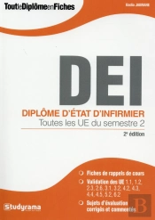 Diplôme D'Etat D'Infirmier ; Toutes Les Ue Du Semestre 2