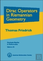 Dirac Operators In Riemannian Geometry