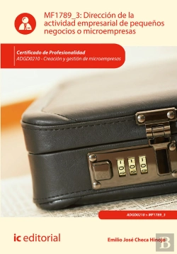 Bertrand.pt - Dirección De La Actividad Empresarial De Pequeños Negocios O Microempresas. Adgd0210 - Creación Y Ge