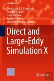 Direct And Large-Eddy Simulation X
