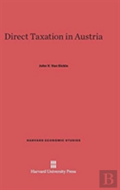 Direct Taxation In Austria