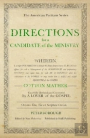 Directions For A Candidate Of The Ministry