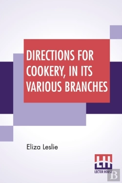 Bertrand.pt - Directions For Cookery, In Its Various Branches