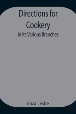 Bertrand.pt - Directions For Cookery, In Its Various Branches