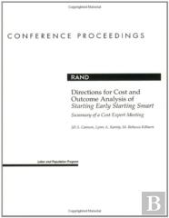 Directions For Cost And Outcome Analysis Of Starting Early Starting Smart
