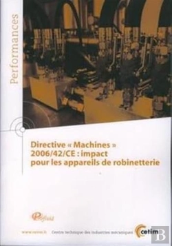 Bertrand.pt - Directive Machines 2006/42/Ce : Impact Pour Les Appareils De Robinetterie (Performances, 9q105)