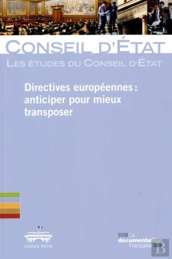 Bertrand.pt - Directives Européennes : Anticiper Pour Mieux Transposer