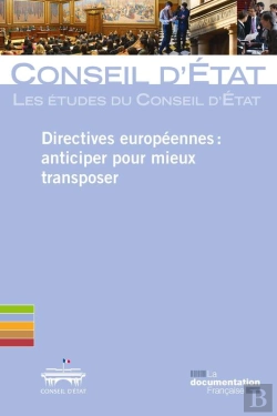 Bertrand.pt - Directives Européennes : Anticiper Pour Mieux Transposer