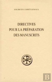 Directives Pour La Préparation Des Manuscrits