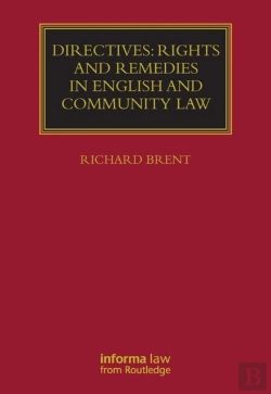 Bertrand.pt - Directives: Rights And Remedies In English And Community Law