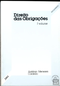 Bertrand.pt - Direito das Obrigações - 1º Volume