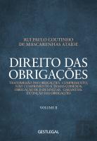 Direito das Obrigações - Volume II