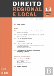 Direito Regional e Local N.º 13
