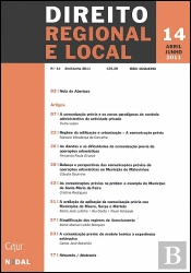 Direito Regional e Local N.º 14