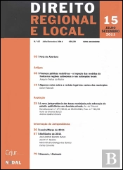 Direito Regional e Local N.º 15