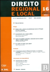 Direito Regional e Local N.º  16