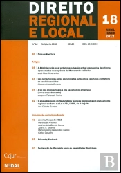 Direito Regional e Local N.º 18