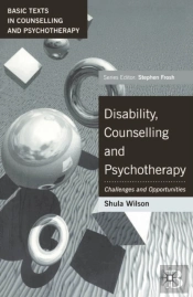 Disability, Counselling And Psychotherapy