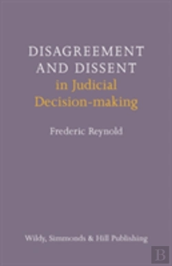 Bertrand.pt - Disagreement And Dissent In Judicial Decision-Making