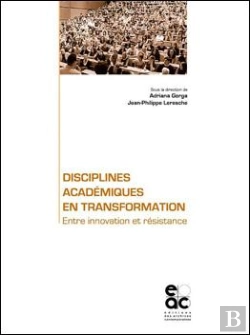 Bertrand.pt - Disciplines Academiques En Transformation - Entre Innovation Et Resistance