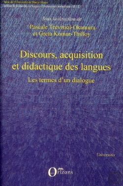 Bertrand.pt - Discours ; Acqusition Et Didactique Des Langues ; Les Termes D'Un Dialogue