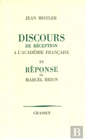 Discours De Reception A L'Academie Francaise